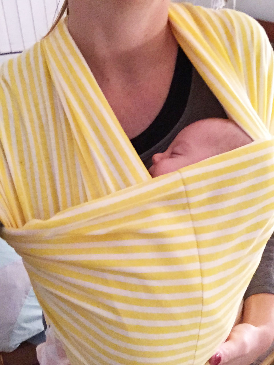 DIY Baby Wrap, How to make your own baby carrier, Fast, cheap and easy